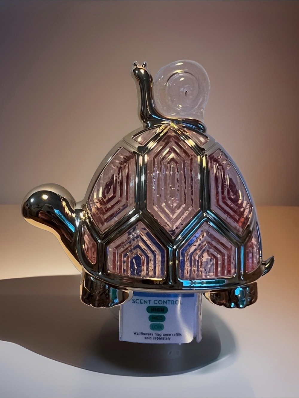 Bath & Body Works NWT Turtle & snail nightlight wallflower plug in holder